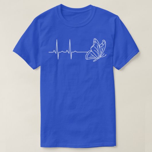 Butterfly-Herzschlag 1 T-Shirt (Design vorne)