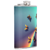 Butterfly Hintergrundbanner Flachmann (Rechts)