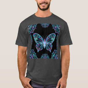 Butterfly Holographic color color art SKY T-Shirt