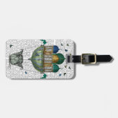 Butterfly House Gepäckanhänger (Vorderseite horizontal)