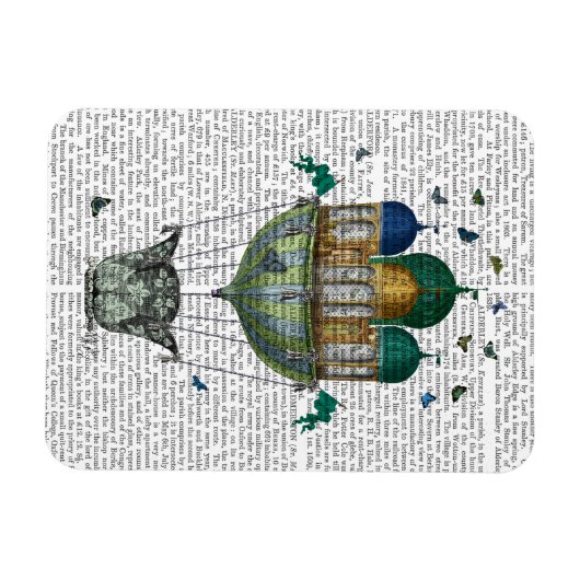 Butterfly House Magnet (Horizontal)