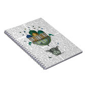 Butterfly House Notizblock (Rechte Seite)