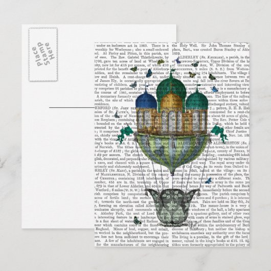 Butterfly House Postkarte (Vorne/Hinten)