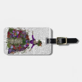 Butterfly House Queen Gepäckanhänger (Vorderseite horizontal)