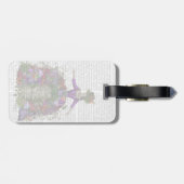 Butterfly House Queen Gepäckanhänger (Rückseite horizontal)