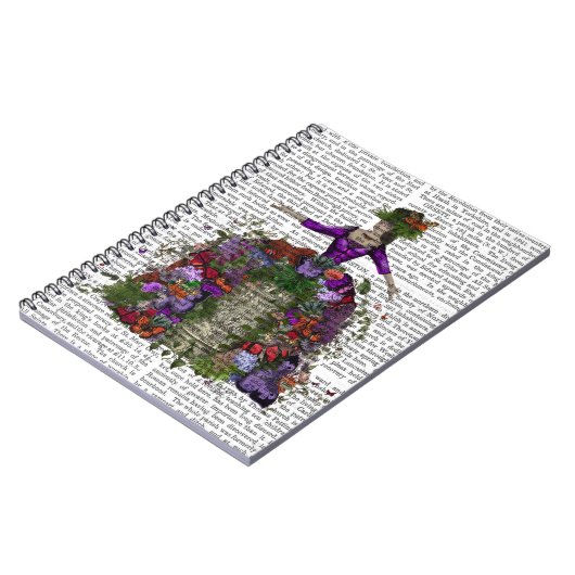 Butterfly House Queen Notizblock (Linke Seite)