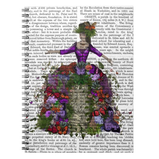 Butterfly House Queen Notizblock (Vorderseite)