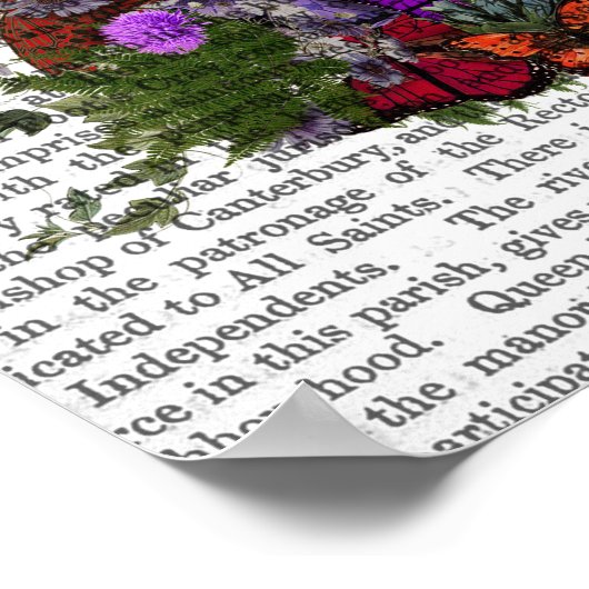 Butterfly House Queen Poster (Ecke)