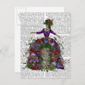 Butterfly House Queen Postkarte (Vorne/Hinten)