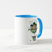Butterfly House Tasse (VorderseiteRechts)