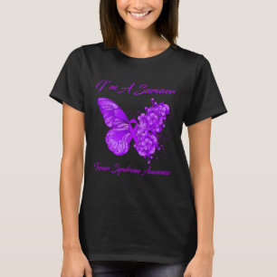 Butterfly I bin ein Überlebender Turner Syndrome A T-Shirt