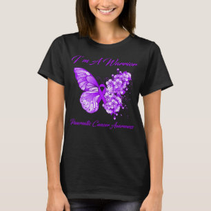 Butterfly Ich bin ein Krieger-Bauchspeicheldrüsenk T-Shirt
