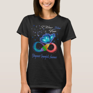 Butterfly Ich trage Blau für Osteogenesis Imperfec T-Shirt