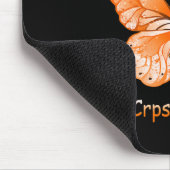 Butterfly Ich trage Orange für meine Schwester Rsd Mousepad (Ecke)