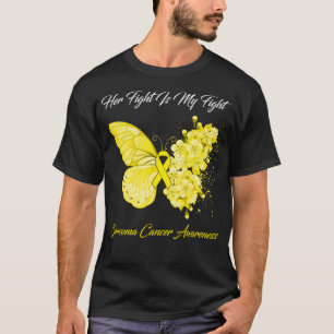 Butterfly ihr Kampf ist mein Kampf gegen Sarcoma K T-Shirt