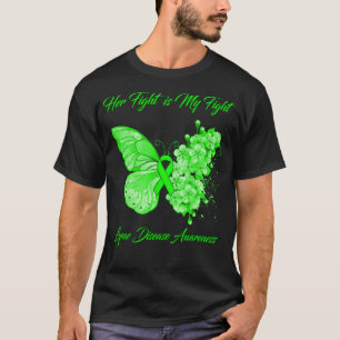 Butterfly Ihr Kampf ist meine Lympherkrankungsware T-Shirt