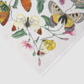 Butterfly Illustration Tissue Paper Seidenpapier (Ausschnitt)