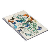 Butterfly-Illustrationen Notizblock (Rechte Seite)