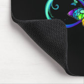Butterfly Infinity Symbol Kunst Autismus Bewusstse Mousepad (Ecke)