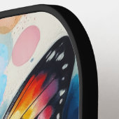 Butterfly Ink Customizable Pickleball Schläger (Linke Seite)