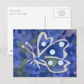 Butterfly Inside Serie 2 Postkarte (Vorne/Hinten)