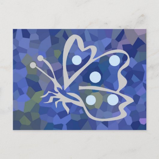 Butterfly Inside Serie 2 Postkarte (Vorderseite)