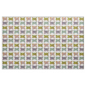 Butterfly Inspiration Word Kunststoffe Stoff (Fat Quarter (45,7 x 55,9 cm))