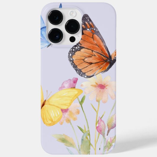 Butterfly iPhone 14 pro max Gehäuse Case-Mate iPhone Hülle (Rückseite)
