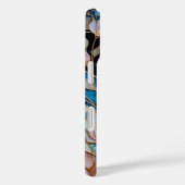 Butterfly iPhone Case Stained Glass Floral (Rückseite / Rechts)