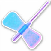 Butterfly IV Needle Nurse Aufkleber (Vorderseite)