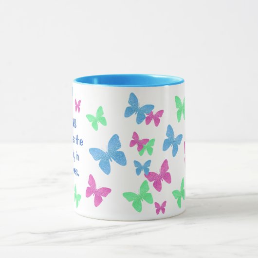 Butterfly Jewels Mother's Day Tasse (Zentrum)