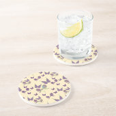 Butterfly Join Cream Sandstone Untersetzer (Seite)