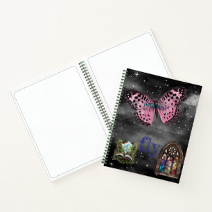 Butterfly Journal Notizblock