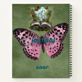 Butterfly Journal Notizblock (Rückseite)