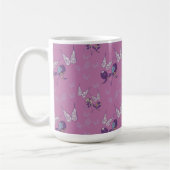 Butterfly Joy Classic Tasse (Lila) (Links)
