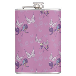 Butterfly Joy Flask (Lila) Flachmann