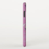 Butterfly Joy iPhone XS Max Case (Lila) Hülle (Rechte Seite)