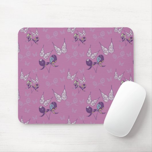 Butterfly Joy Mousepad (Lila) (Mit Mouse)