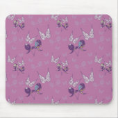 Butterfly Joy Mousepad (Lila) (Vorne)