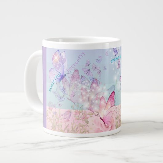  Butterfly  Jumbo-Tasse (Vorderseite Links)