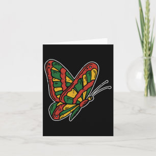 Butterfly Juneteenth Blm Black History African Ame Karte