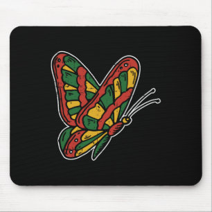 Butterfly Juneteenth Blm Black History African Ame Mousepad