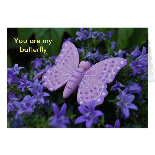 Butterfly Karte