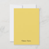 Butterfly-Karte Dankeskarte (Rückseite)