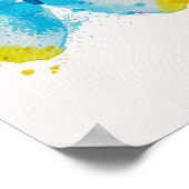 Butterfly Kids Room Poster Kinderzimmer drucken (Ecke)