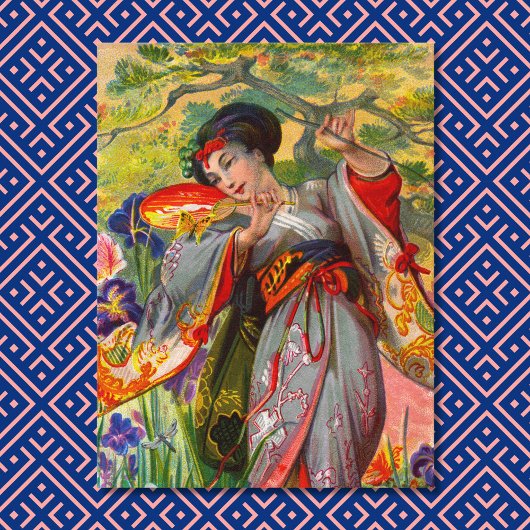 Butterfly Kiss Postcard Postkarte