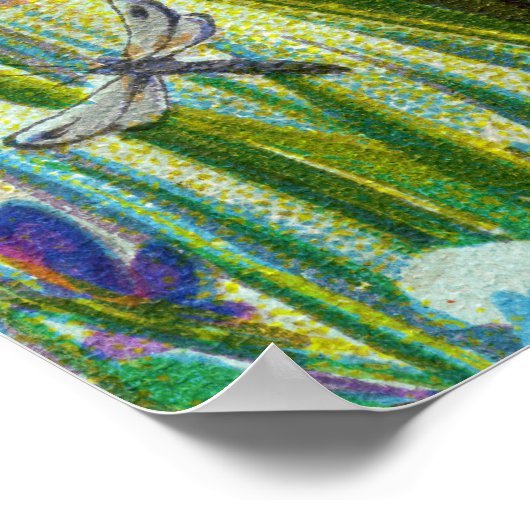 Butterfly Kiss Poster (Ecke)