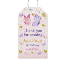 BUTTERFLY KISSES 1. GEBURTSTAG DANKE