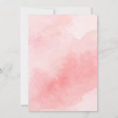 Butterfly Kisses and Baby wünscht Babydusche Einladung (Rückseite)