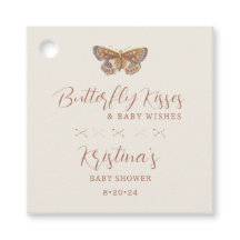 Butterfly Kisses Baby Girl Dusche